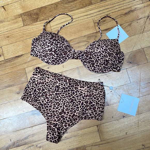 SOLD - BNWT Safari classic top, mod bottom, Mai underwear swimwear, L - Picture 2 of 11